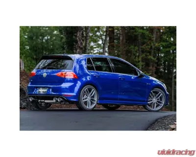MBRP 3" Catback 2.5" Active Quad Rear Exit w/ Carbon Fiber Tips Volkswagen Golf R MK7 | MK7.5 2015-2019 - S46053CF