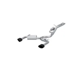 MBRP Armor Pro Stainless Steel 3 Inch Catback Dual Split Rear w/ Oval Black Chrome Tips Audi RS3 2.5T 2017+