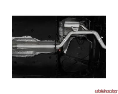 MBRP 3" T304 Stainless Steel Street Catback 2.5" Dual Split Rear w/ Carbon Fiber Tips Volkswagen Jetta GLI 2.0 TSI 2022+ - S46153CF