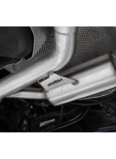 MBRP 3" T304 Stainless Steel Street Catback 2.5" Dual Split Rear w/ Carbon Fiber Tips Volkswagen Jetta GLI 2.0 TSI 2022+                                     - S46153CF - Image 3