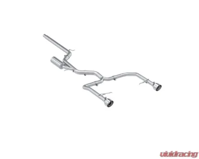 MBRP 3" T304 Stainless Steel Street Catback 2.5" Dual Split Rear Volkswagen Jetta GLI 2.0 TSI 2022+ - S4615304