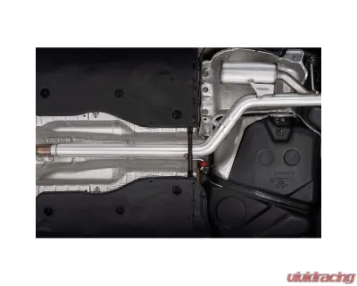 MBRP 3" T304 Stainless Steel Catback 2.5" Dual Split Rear w/ Carbon Fiber Tips Volkswagen Golf GTI MK8 2022-2023 - S46173CF