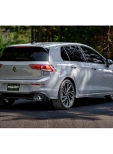 MBRP 3" T304 Stainless Steel Catback 2.5" Dual Split Rear w/ Carbon Fiber Tips Volkswagen Golf GTI MK8 2022-2023                                     - S46173CF - Image 2