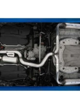 MBRP Armor Pro Stainless Steel 3" Catback 2.5" Dual Split Rear w/ Carbon Fiber Tips Volkswagen Golf 1.8T Mk7 2017+                                     - S46183CF - Image 4