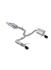 MBRP Armor Pro Stainless Steel 3" Catback 2.5" Dual Split Rear w/ Carbon Fiber Tips Volkswagen Golf 1.8T Mk7 2017+                                     - S46183CF - Image 4