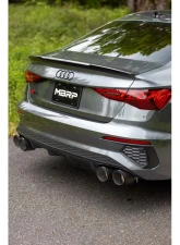 MBRP Exhaust MBRP 3in. Cat-Back, 2.5in. Quad Split Rear Exit, T304, CF Tips, Active. Audi S3, 2.0L 2022-2024                                     - S46193CF - Image 3