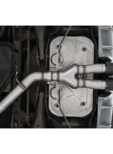 MBRP Pro Series 3" T304 Stainless Dual Split Center Rear Exit Catback Exhaust System w/ Carbon Fiber Tips Hyundai Veloster 2019-2021                                     - S47053CF - Image 5