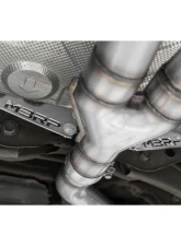 MBRP Pro Series 3" T304 Stainless Dual Split Center Rear Exit Catback Exhaust System w/ Carbon Fiber Tips Hyundai Veloster 2019-2021                                     - S47053CF - Image 4
