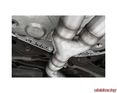MBRP Pro Series 3" T304 Stainless Dual Split Center Rear Exit Catback Exhaust System w/ Carbon Fiber Tips Hyundai Veloster 2019-2021 - S47053CF