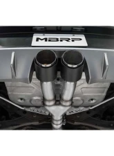 MBRP Pro Series 3" T304 Stainless Dual Split Center Rear Exit Catback Exhaust System w/ Carbon Fiber Tips Hyundai Veloster 2019-2021                                     - S47053CF - Image 3