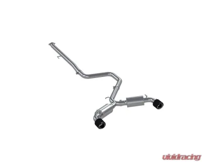MBRP 3" Catback Dual Split Rear w/ Carbon Fiber Tips Hyundai Veloster N 2019-2022 - S47063CF
