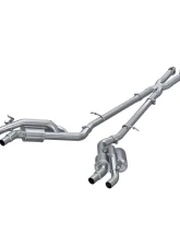 MBRP 2.5" T304 Stainless Quad Outlet Active Catback Exhaust Kia Stinger 3.3L AWD | RWD 2022                                     - S4708304 - Image 4