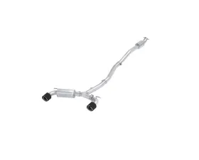 MBRP T304 3in Cat Back Dual Rear with Carbon Fiber Tips Hyundai Kona N 2.0L Turbo 2022-2023