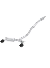 MBRP T304 3in Cat Back Dual Rear with Carbon Fiber Tips Hyundai Kona N 2.0L Turbo 2022-2023                                     - S47093CF - Image 4