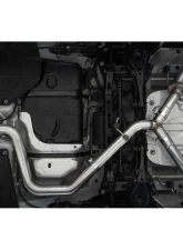 MBRP T304 5in OD CF Tips Dual Outlet 3in Cat Back Exhaust Hyundai Elantra N 2.0L Turbo 2022-2025                                     - S47103CF - Image 4