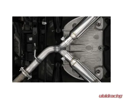 MBRP Aluminized 2.5" Steel Axle-Back Dual Split Rear w/ Quad Tips Kia Forte GT 1.6L Turbo Sedan 2022+ - S4711AL