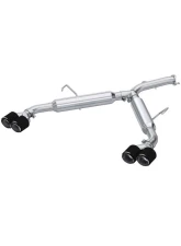 MBRP Armor Pro 2.5 Inch AxleBack Dual Split Rear w/ Quad Carbon Tips Kia Forte GT 1.6L Turbo 2022-2023                                     - S47113CF - Image 4