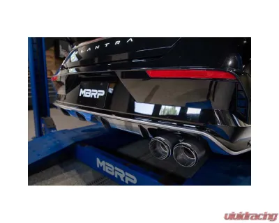 MBRP Exhaust MBRP 3in Axle-Back, Single Rear Exit, T304 and CF. - S47123CF