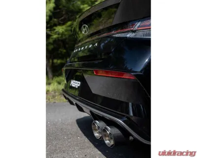 MBRP Exhaust MBRP 3in Axle-Back, Single Rear Exit, T304 and CF. - S47123CF