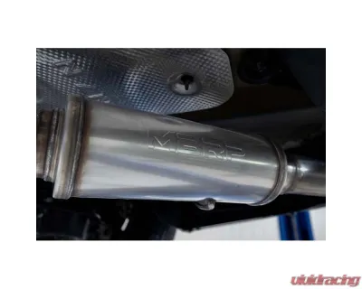 MBRP Exhaust MBRP 3in Axle-Back, Single Rear Exit, T304 and CF. - S47123CF
