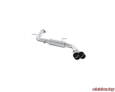 MBRP Exhaust MBRP 3in Axle-Back, Single Rear Exit, T304 and CF. - S47123CF