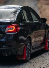 MBRP Pro Series Subaru 3" Catback Exhaust System Dual Split Rear-Quad Carbon Fiber Tips Subaru Impreza WRX 2011-2021                                     - S48003CF - Image 2