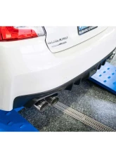 MBRP 2.5" Axle Back Dual Split Rear-Quad Carbon Fiber Tips Subaru Impreza WRX Pro Series 2011-2021                                     - S48013CF - Image 2