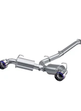 MBRP 3" Dual Split Rear Catback w/ Burnt End Tips Subaru BRZ | Toyota GT86 2013-2025                                     - S48043BE - Image 4