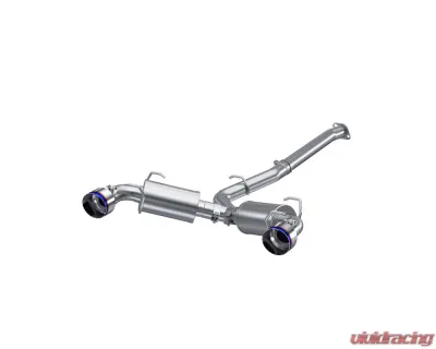 MBRP 3" Dual Split Rear Catback w/ Burnt End Tips Subaru BRZ | Toyota GT86 2013-2025 - S48043BE