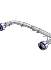 MBRP 2.5" Axleback Dual Split Rear w/ Burnt End Tips Toyota GR-86 | Subaru BRZ 2022                                     - S48053BE - Image 4