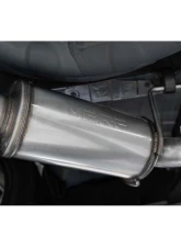 MBRP 3" Catback Dual Split Rear Quad CF Tips Street Profile Subaru WRX 2022-2024                                     - S48073CF - Image 3