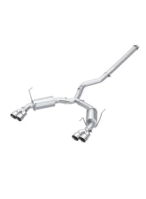 MBRP 3" Catback Dual Split Rear Quad Tips Street Profile Subaru WRX 2022-2024                                     - S4807304 - Image 4