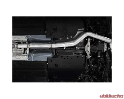 MBRP 3" Catback Dual Split Rear Quad CF Tips Race Profile Subaru WRX 2022-2024 - S48083CF