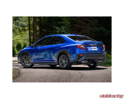 MBRP 3" Catback Dual Split Rear Quad CF Tips Race Profile Subaru WRX 2022-2024 - S48083CF