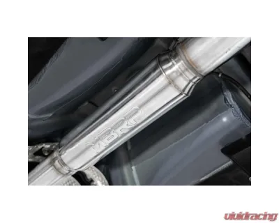 MBRP 3" Catback Dual Split Rear Quad CF Tips Race Profile Subaru WRX 2022-2024 - S48083CF