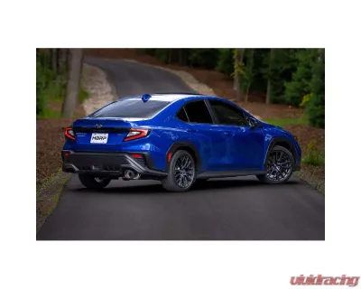 MBRP 3" Catback Single Rear Exit w/ Burnt End Tip Subaru WRX 2022-2024 - S48093BE