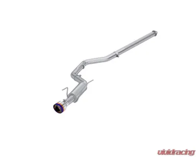 MBRP 3" Catback Single Rear Exit w/ Burnt End Tip Subaru WRX 2022-2024 - S48093BE
