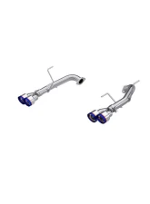 MBRP 2.5" Axleback Dual Split Rear Quad BE Tips Race Profile Subaru WRX 2022-2024                                     - S48103BE - Image 4