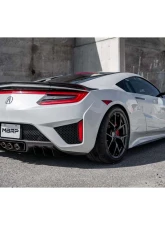 MBRP Pro Series 2.5" T304 Stainless Triple Rear Exit Catback Exhaust System Acura NSX 2017-2022                                     - S49003CF - Image 4