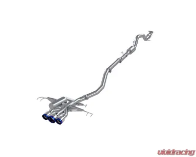 MBRP Armor Pro Stainless Steel 3" Catback w/Triple Center Out- Burnt Ends/Carbon Tips Honda Civic Type R 2.0L 2017-2022 - S49013BE