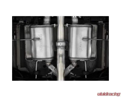MBRP 3" T304 Stainless Steel Cat-Back Triple Center Outlet w/ Burnt End Tips Honda Civic Type R 2.0L 2023+ - S49023BE