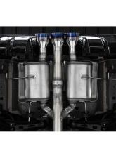 MBRP 3" T304 Stainless Steel Cat-Back Triple Center Outlet w/ Burnt End Tips Honda Civic Type R 2.0L 2023+                                     - S49023BE - Image 7
