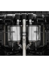 MBRP 3" T304 Stainless Steel Cat-Back Triple Center Outlet w/ Carbon Fiber Tips Honda Civic Type R, 2.0L 2023+                                     - S49023CF - Image 6