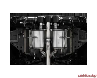 MBRP 3" T304 Stainless Steel Cat-Back Triple Center Outlet w/ Carbon Fiber Tips Honda Civic Type R, 2.0L 2023+ - S49023CF