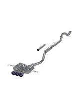 MBRP 3" T304 Stainless Steel Cat-Back Triple Center Outlet w/ Burnt End Tips Honda Civic Type R 2.0L 2023+                                     - S49023BE - Image 7