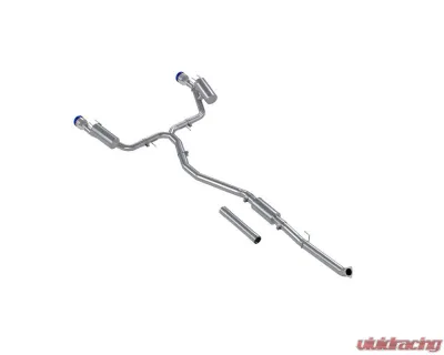 MBRP Armor Pro T304 SS 3 Inch Catback Exhaust 2.5 Inch Dual Split Rear w/ Burnt End Tips Honda Civic SI 1.5L 2022+ | Acura Integra 1.5L 2023+ - S49033BE