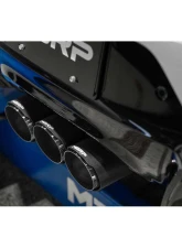 MBRP T304 Stainless 3" Cat-Back Triple Center Outlet w/ Carbon Fiber Tips Acura Integra Type-S 2.0L 2023-2025                                     - S49043CF - Image 3