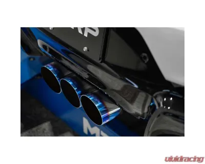 MBRP 3" T304 Stainless Cat-Back Triple Center Outlet w/ Burnt End Tips Acura Integra Type-S 2.0L 2023-2025 - S49043BE
