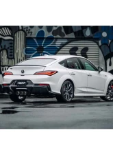 MBRP T304 Stainless 3" Cat-Back Triple Center Outlet w/ Carbon Fiber Tips Acura Integra Type-S 2.0L 2023-2025                                     - S49043CF - Image 2