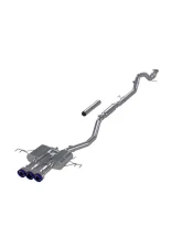 MBRP 3" T304 Stainless Cat-Back Triple Center Outlet w/ Burnt End Tips Acura Integra Type-S 2.0L 2023-2025                                     - S49043BE - Image 4